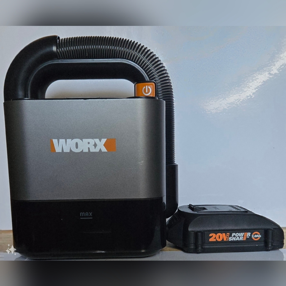 WORX Cordless Cube Vac Compact Vacuum